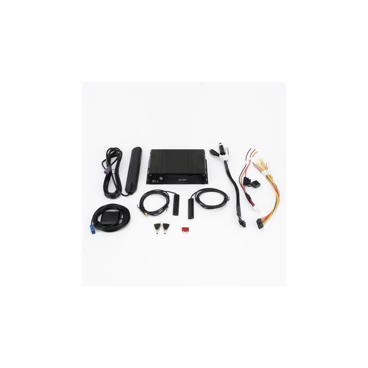 DVR Móvil 2 Megapixel (1080p) / 4 Canales TURBOHD / Tecnología IA Integrada / Soporta 4G / WiFi / GPS / Sensor G /
