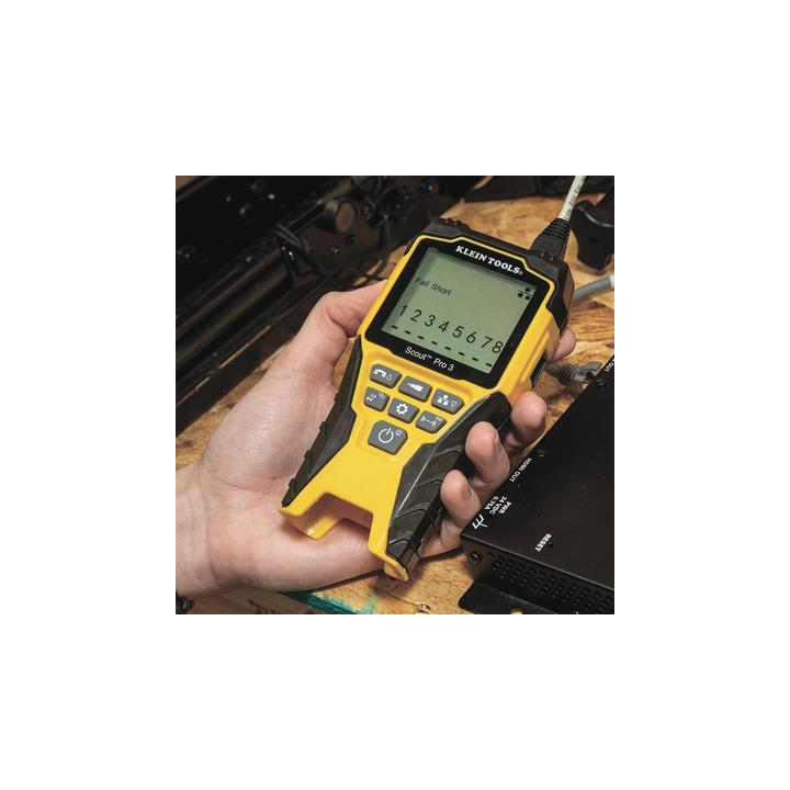 Probador Scout™ Pro 3 con kit de transmisores remotos Test-n-Map™ (Inspección PoE)