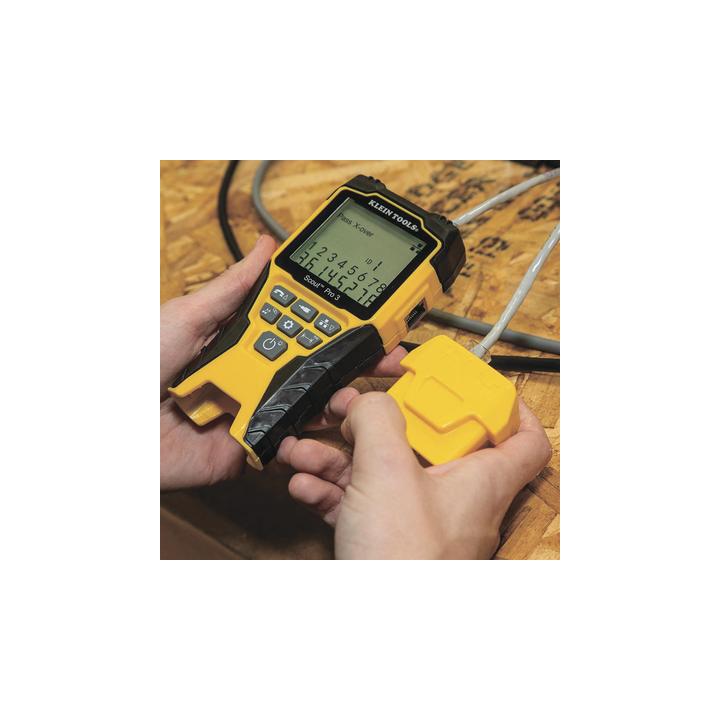 Probador Scout™ Pro 3 con kit de transmisores remotos Test-n-Map™ (Inspección PoE)