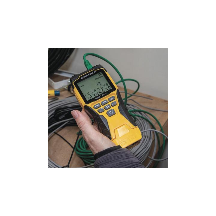 Probador Scout™ Pro 3 con kit de transmisores remotos Test-n-Map™ (Inspección PoE)