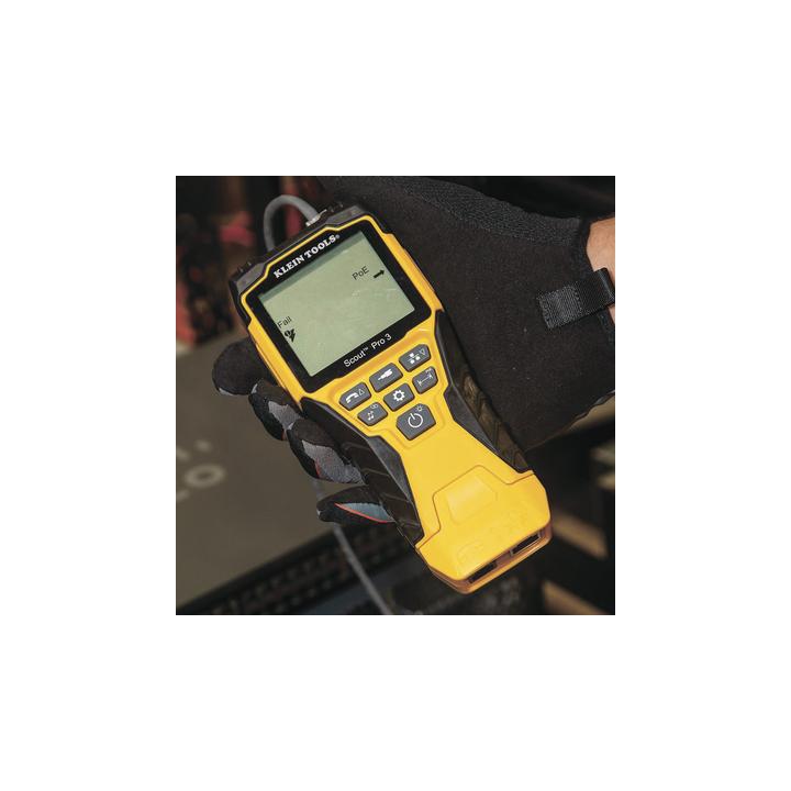 Probador Scout™ Pro 3 con kit de transmisores remotos Test-n-Map™ (Inspección PoE)