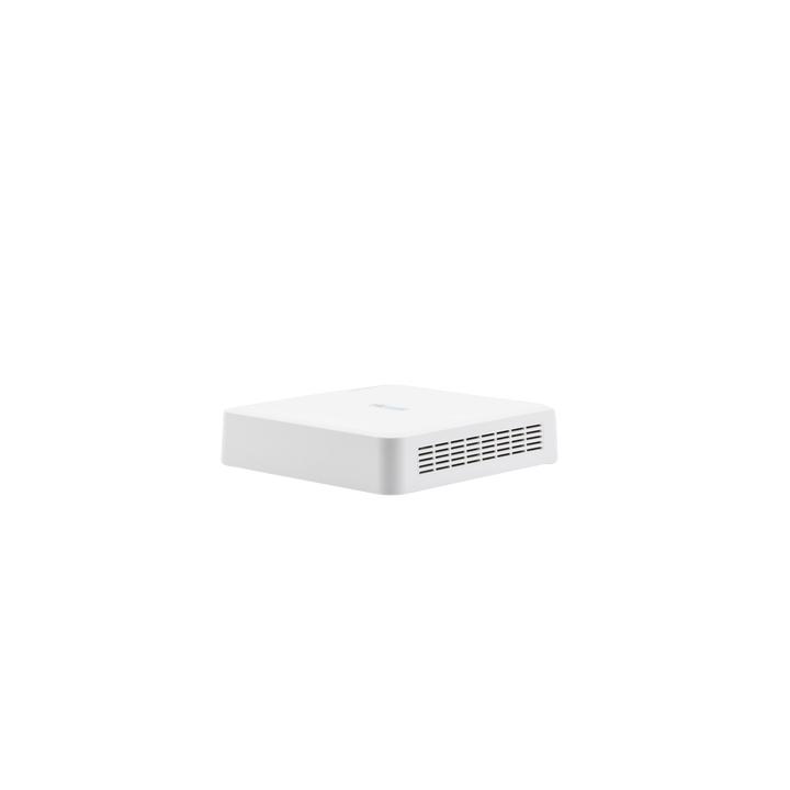 NVR 4 Megapixel (Compatibles con Cámaras AcuSense) / 4 Canales IP / 4 Puertos PoE+ / 1 Bahía de Disco Duro / Salida