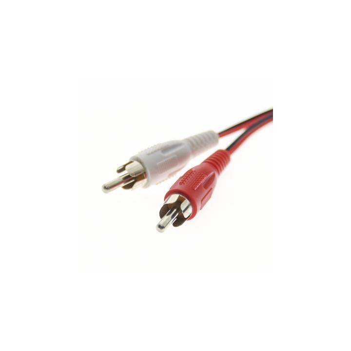 Balun Extensor de Audio Analogo Estereo RCA a RJ45 / Distancia 800 Metros (2625 Pies) / Cable CAT5-6 / Conector 100%
