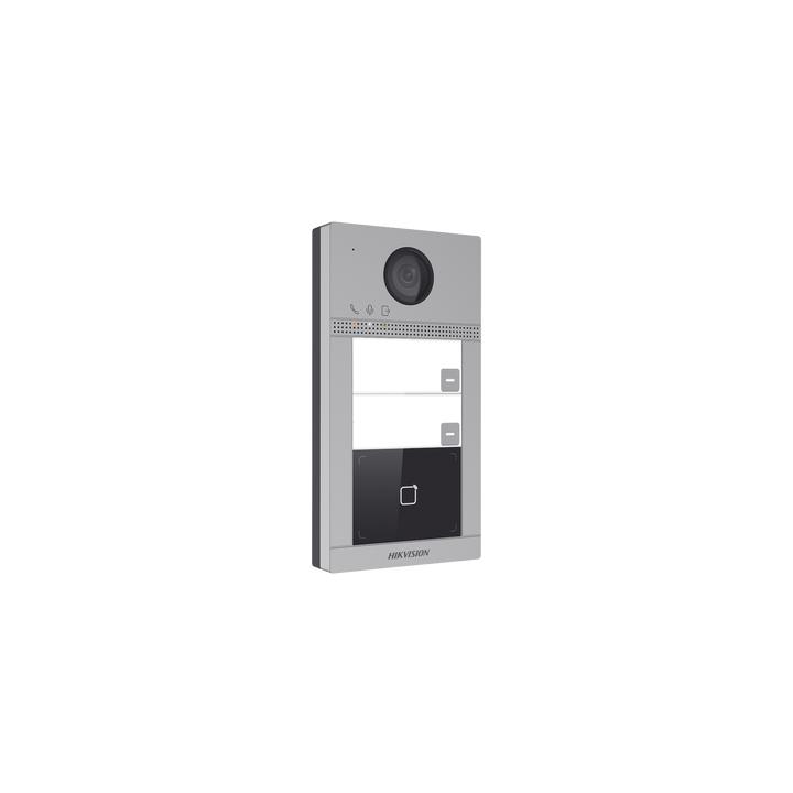 Videoportero IP 2 Megapixel / Llamada y Apertura Remota desde App Hik-Connect (requiere monitor) / PoE / Exterior IP65