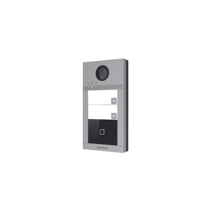Videoportero IP 2 Megapixel / Llamada y Apertura Remota desde App Hik-Connect (requiere monitor) / PoE / Exterior IP65