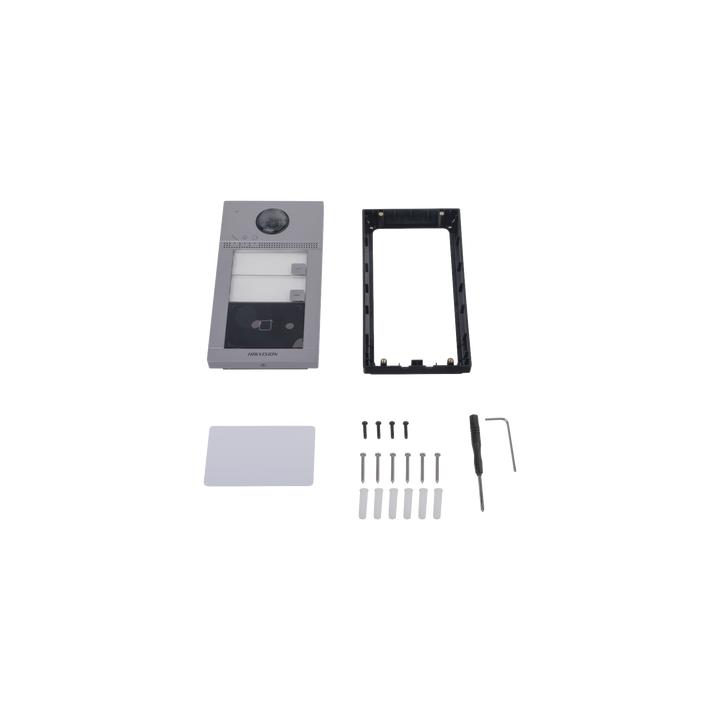 Videoportero IP 2 Megapixel / Llamada y Apertura Remota desde App Hik-Connect (requiere monitor) / PoE / Exterior IP65