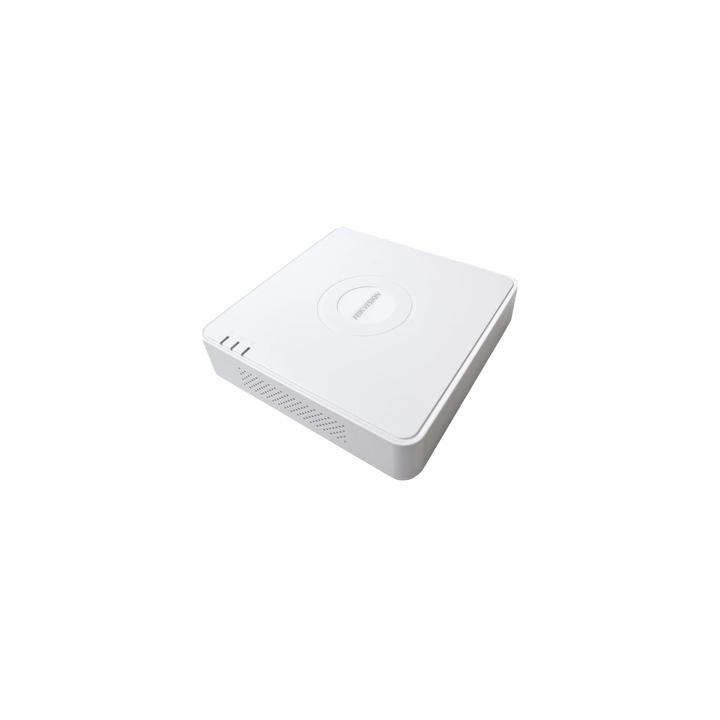 NVR 4 Megapixel (Compatible con Cámaras ACUSENSE) / 4 canales IP / 4 Puertos PoE /1 Bahía de Disco Duro / Salida de