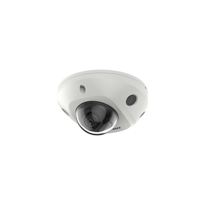 Mini Domo IP 6 Megapixel / Lente 2.8 mm / 30mts IR EXIR / Micrófono Integrado / Exterior IP67 / IK08 / PoE /