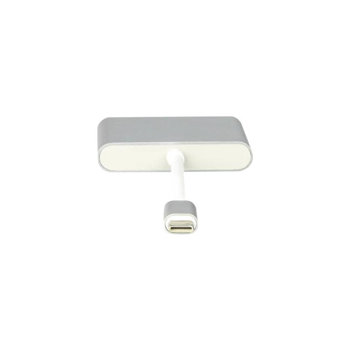 Adaptador Multipuerto USB-C 3.1 A HDMI 4K / USB 3.0 / USB – C /  Alta Velocidad de Transmisión de Datos / Admite