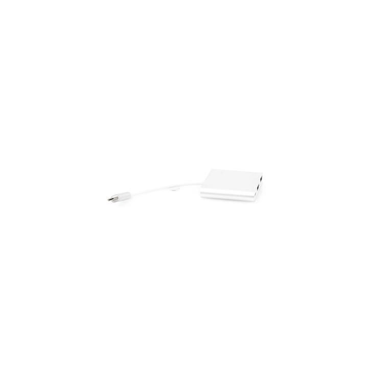 Adaptador Multipuerto USB-C 3.1 A HDMI 4K / USB 3.0 / USB – C /  Alta Velocidad de Transmisión de Datos / Admite