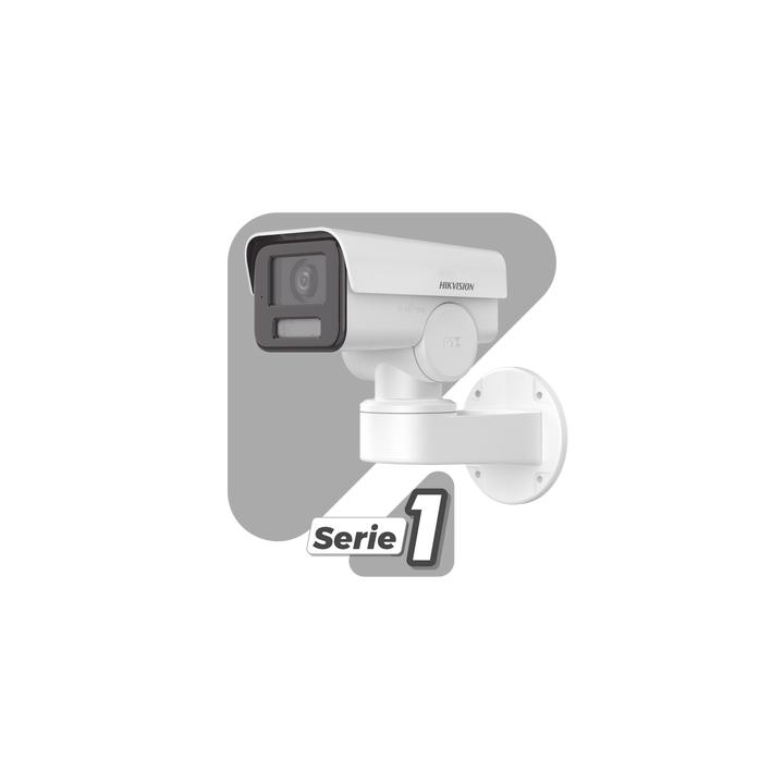 Bala IP PTZ 4 Megapixel / Lente Mot. 2.8 a 12 mm  / Luz IR 50 mts / WDR 120 dB  / PoE / IP66 / Microfono Integrado /