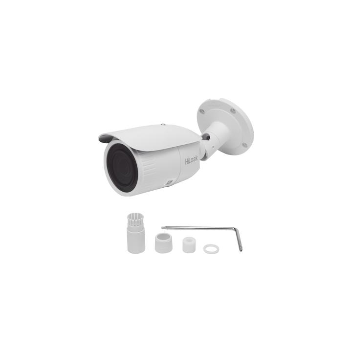 Bala IP 4 Megapixel / Lente Motorizado 2.8 - 12 mm / 30 mts IR EXIR / PoE / Exterior IP67 / WDR 120 dB / Micro SD /