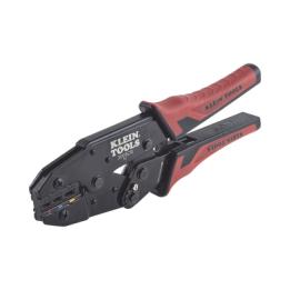 Pinza Ponchadora para Terminales con Aislamiento en Cable de Cobre Sólido y Trenzado de 10-22 AWG.