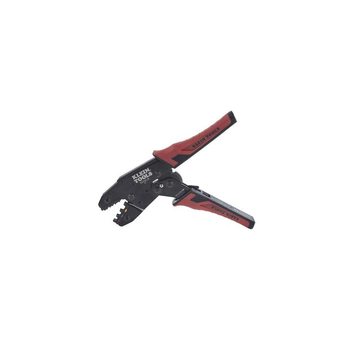 Pinza Ponchadora para Terminales con Aislamiento en Cable de Cobre Sólido y Trenzado de 10-22 AWG.