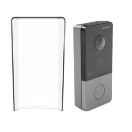 Kit Videoportero IP + Carcasa protectora 2 Megapixel  / PoE Estandar / IP65  / Apertura desde Hik-connect / Soporta 1