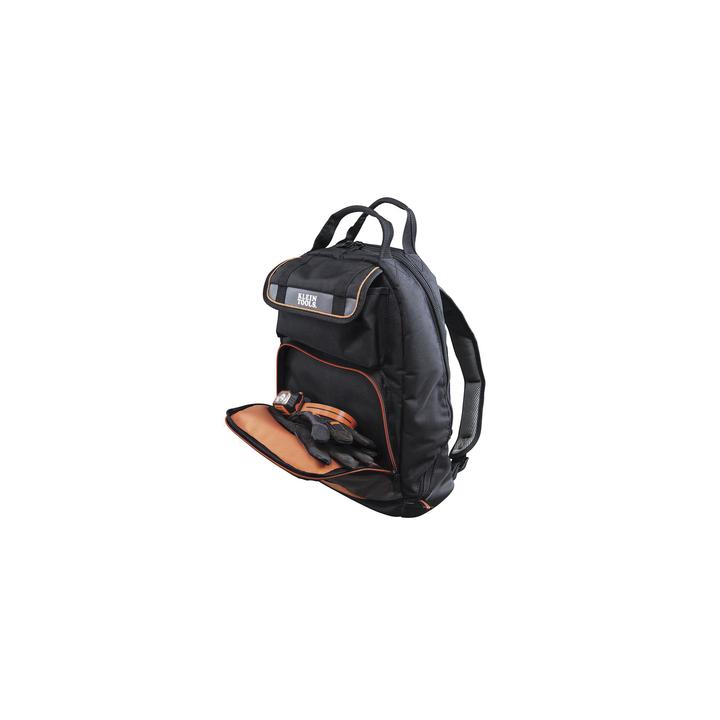Mochila para Herramientas Tradesman Pro™ de 44.5 cm en Color Negro con 35 Bolsillos (No incluye herramientas).