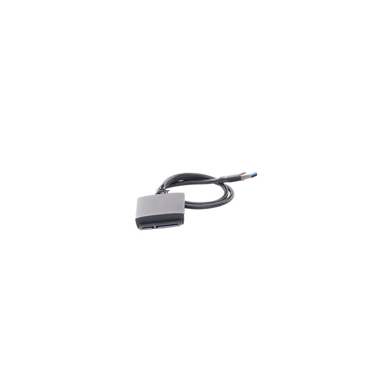 Adaptador USB 3.0 a SATA III | Compatible con Disco Duro HDD y SSD de 2.5" y 3.5" de hasta 12 TB | Velocidad USB 3.0 de