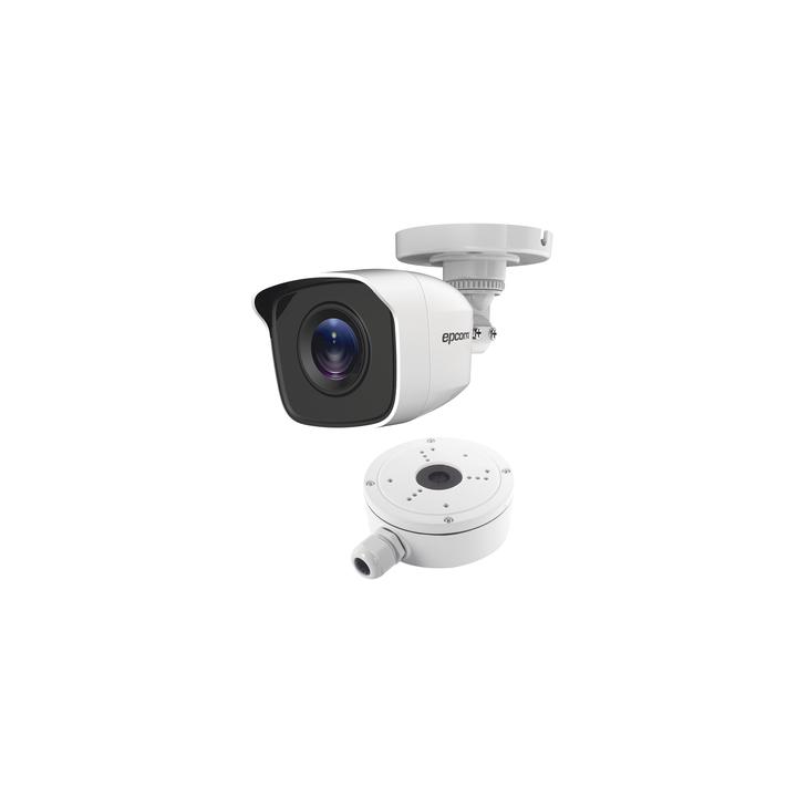 KIT de Bala TURBOHD 2 Megapixel (1080p) + Caja de Conexión / Exterior IP66 / TVI-AHD-CVI-CVBS