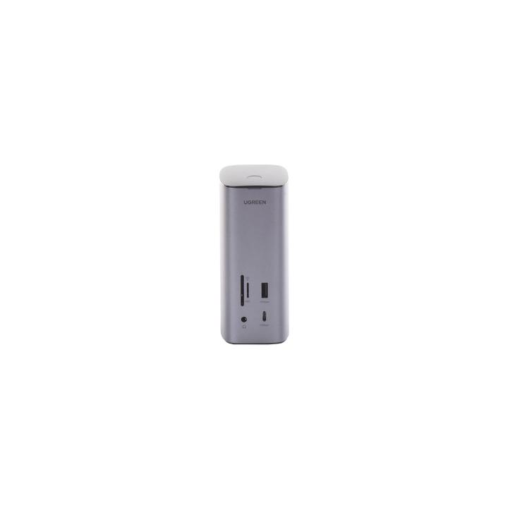 HUB USB-C (Docking Revodok Pro) 12 en 1 | 2 USB-A 3.0 | 1 USB-C PD Carga 100W | 1 USB-A 3.1 | 1 USB-C 3.1 | HDMI 4K |