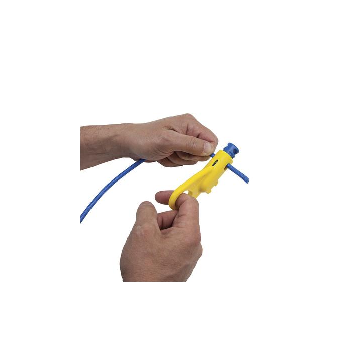 Kit de Instalación de cable UTP con Estuche (Desforrador + Ponchadora + Ponchadora 110).