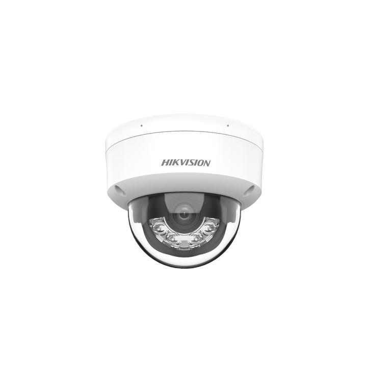 [Dual Light] Domo IP 8 Megapixel (4K) / Lente 2.8 mm / 30 mts IR + 30 mts Luz Blanca / Micrófono Integrado / IK08 /