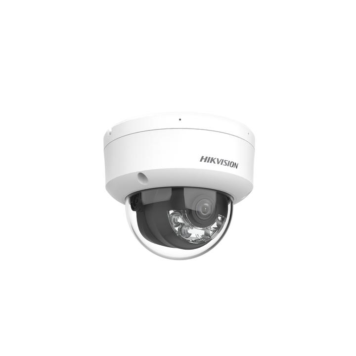 [Dual Light] Domo IP 8 Megapixel (4K) / Lente 2.8 mm / 30 mts IR + 30 mts Luz Blanca / Micrófono Integrado / IK08 /