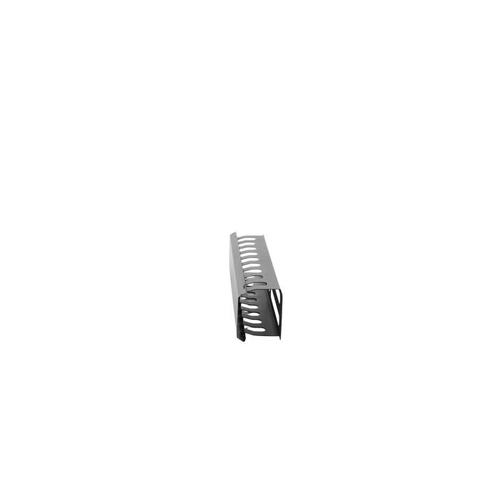 Organizador de Cables Horizontal de 2U para Rack de 19" con Cubierta Metálica
