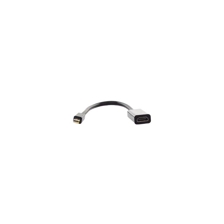 Convertidor Mini Display Port a HDMI / 4K@30Hz / Thunderbolt / Blindaje Interno Múltiple / Carcasa ABS / Longitud de