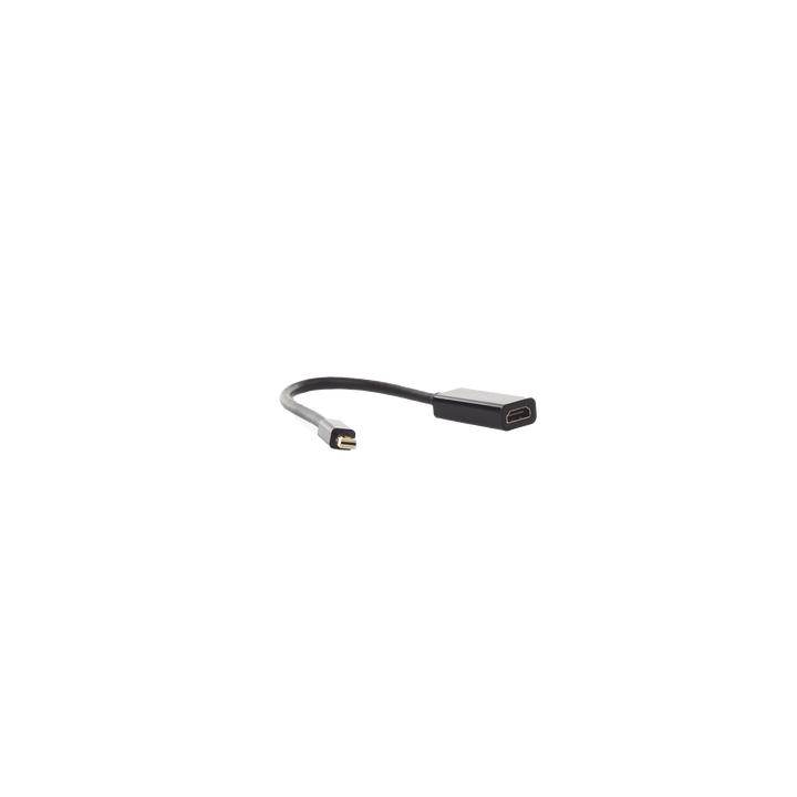 Convertidor Mini Display Port a HDMI / 4K@30Hz / Thunderbolt / Blindaje Interno Múltiple / Carcasa ABS / Longitud de