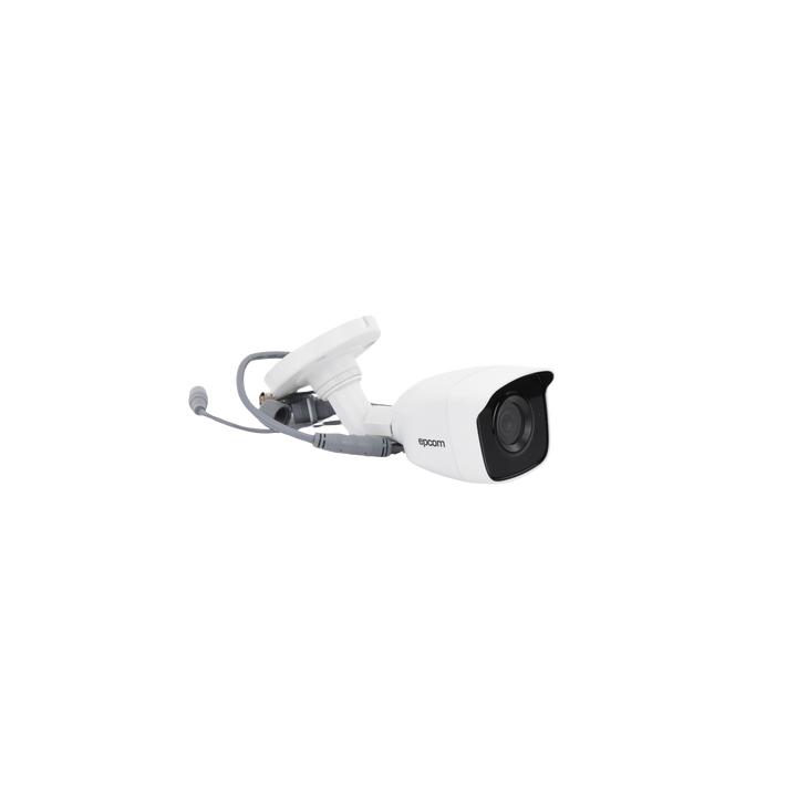 Bala TURBOHD 5 Megapíxel / Lente 2.8mm (85° de Visión) / Exterior IP66 / IR EXIR 20 mts / TVI-AHD-CVI-CVBS / Metal