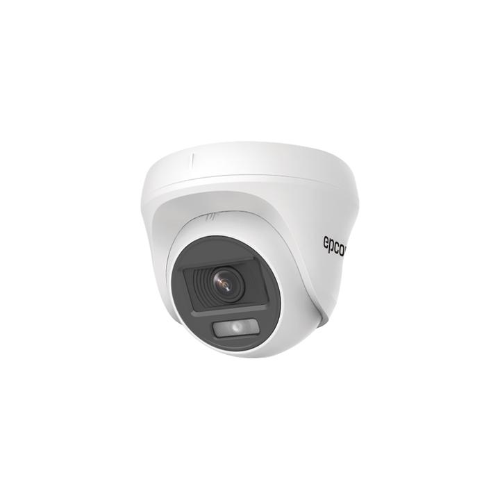 Turret TURBOHD 2 Megapíxel (1080p) / Imagen a color 24/7 / Lente 2.8 mm / Policarbonato / Luz Blanca 20 mts / Interior