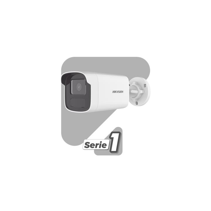 [Dual Light] Bala IP 4 Megapíxel / Lente 4 mm / 50 Mts IR + 50 mts Luz Blanca / ACUSENSE Lite (Detección de Humanos y