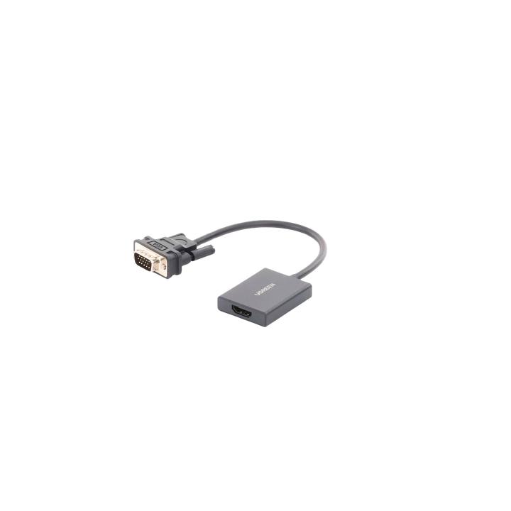 VGA Macho / Salida: HDMI Hembra / Resolución de 1080P@60Hz / Puerto Estéreo de 3.5 mm / Plug and Play, Sin