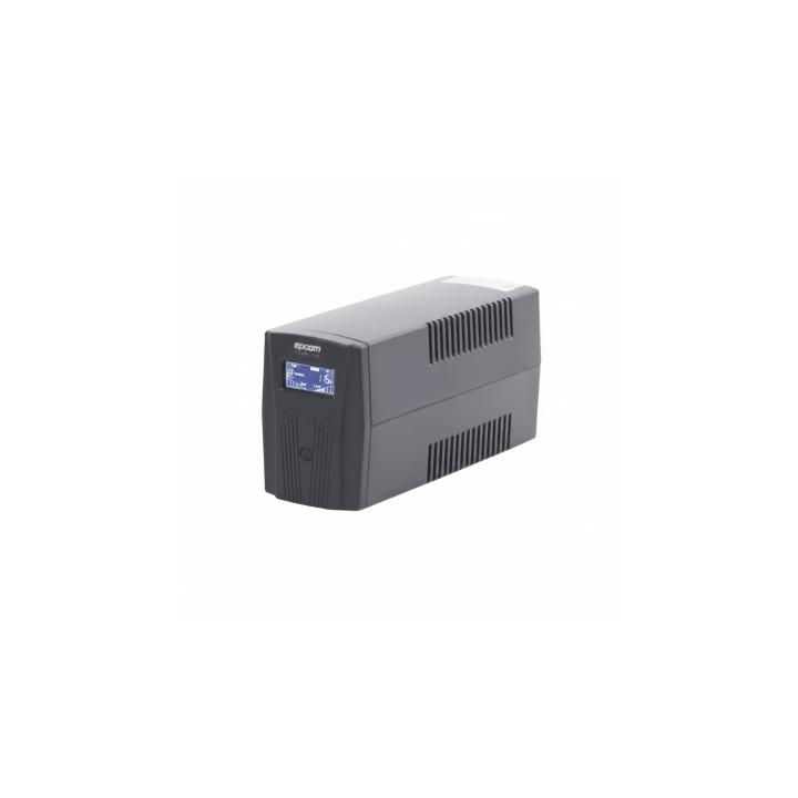 UPS de 850VA/510W / Topología Línea Interactiva / Entrada y Salida 120 Vca / Clavija NEMA 5-15P / 6 Tomas NEMA 5-15R