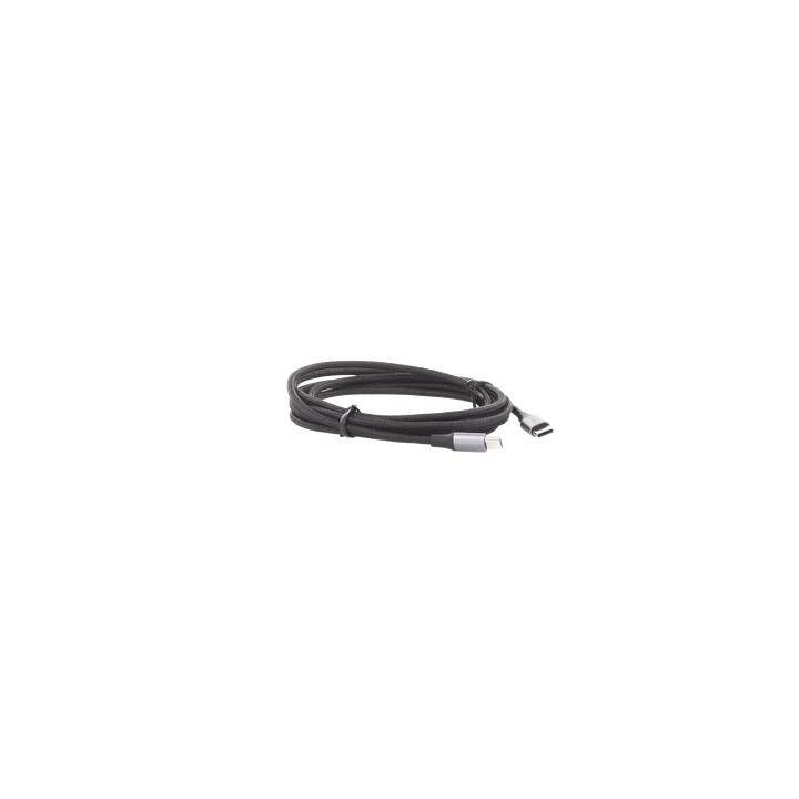 Cable USB-C a USB-C | 2 Metros (6.56 Pies) | Transferencia de Datos de 480 Mbps | Carga Rápida de Hasta 60W | QC