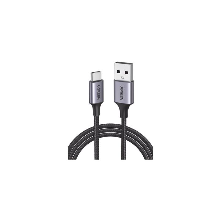 Cable USB-A a USB-C | 2 Metros (6.56 Pies) | Transferencia de Datos de 480 Mbps | Carga Rápida | QC 4.0/3.0/2.0 | FPC