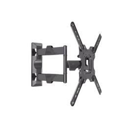 Montaje de Pared Articulado para Monitor de 32-55" / Soporta hasta 27.2 Kg / Vesa 400 x 400 / 100 x 100 / Acero /
