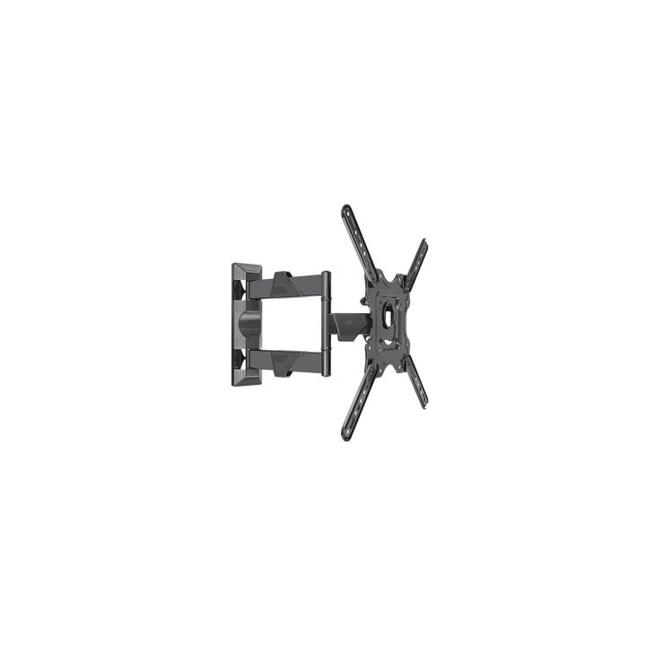 Montaje de Pared Articulado para Monitor de 32-55" / Soporta hasta 27.2 Kg / Vesa 400 x 400 / 100 x 100 / Acero /