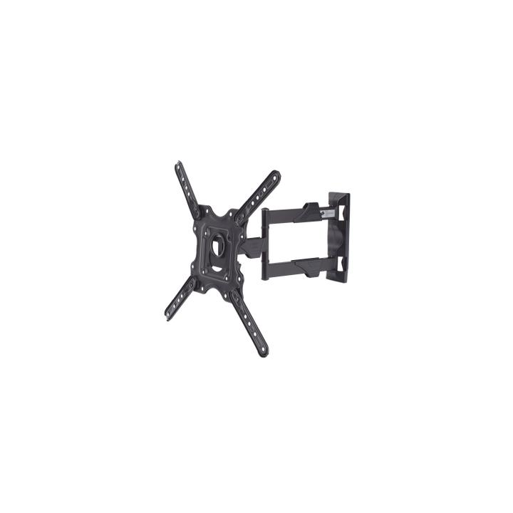 Montaje de Pared Articulado para Monitor de 32-55" / Soporta hasta 27.2 Kg / Vesa 400 x 400 / 100 x 100 / Acero /