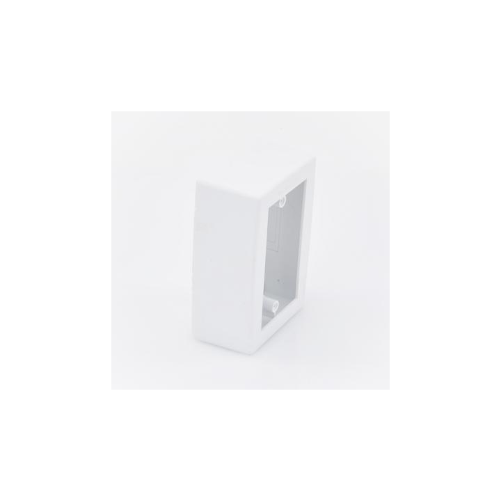 Caja de Registro Universal, Color Blanco de PVC Auto Extinguible (7902-02001)