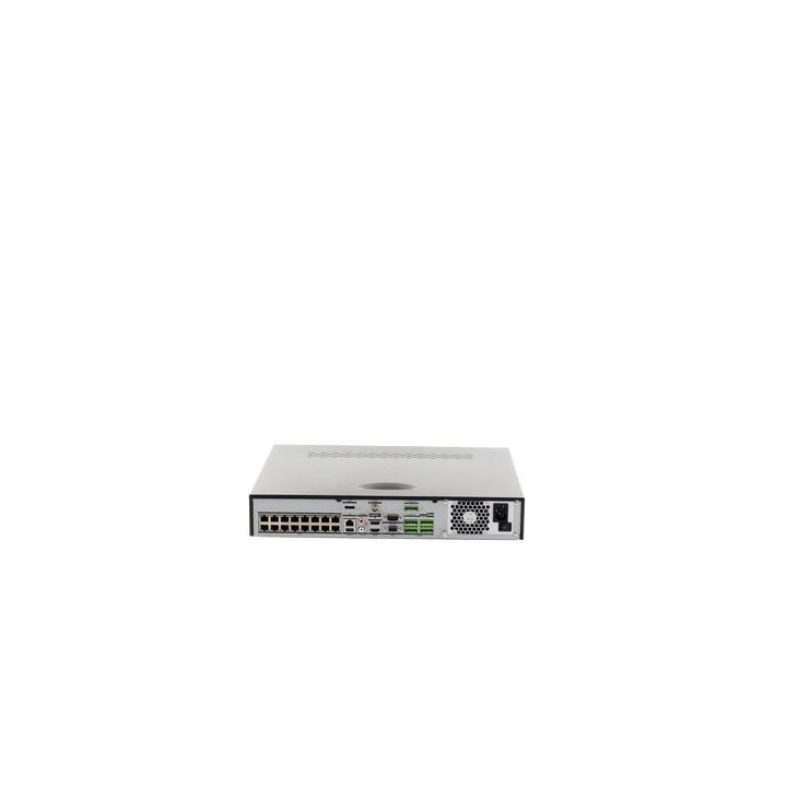 [Doble Poder de Decodificación] NVR 32 Megapixel (8K) / 16 Canales IP / 16 Puertos PoE+ / AcuSense / ANPR / Conteo de