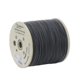 Carrete de 2 Kilómetros de Fibra Óptica Drop Plana, Interior/Exterior G.657A2 Monomodo de 1 Hilo (Unifibra),