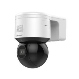 Domo PTZ IP 4 Megapixel / 4X Zoom Óptico / 50 mts IR EXIR / ACUSENSE / Luz Estroboscópica / Sirena Integrada / WDR