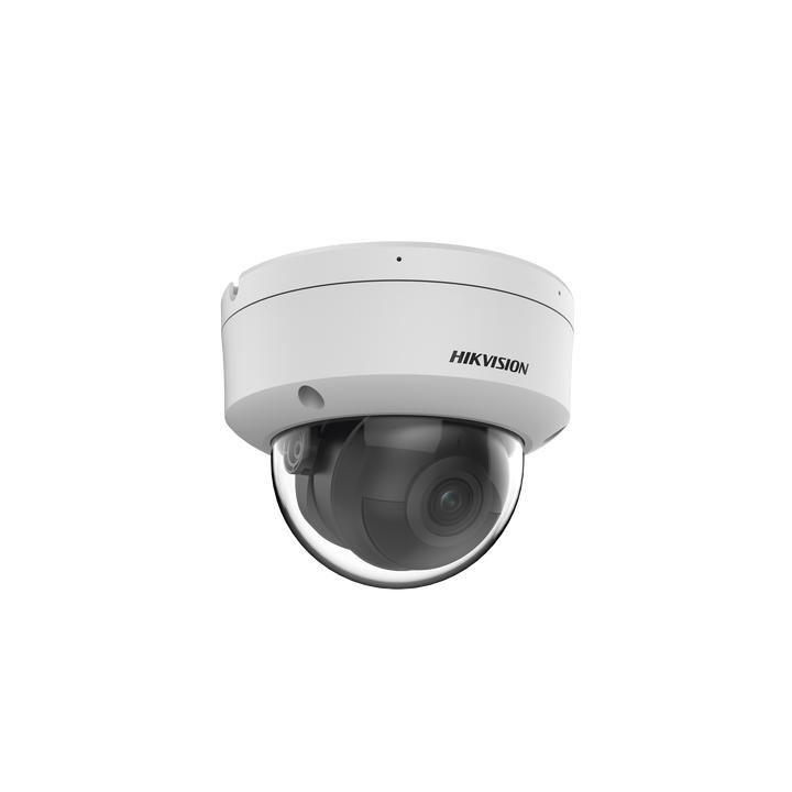 Domo IP 6 Megapixel / Lente 2.8 mm / 40 mts IR / Exterior IP67 / IK10 / Microfono Integrado / DARKFIGHTER / Audio y