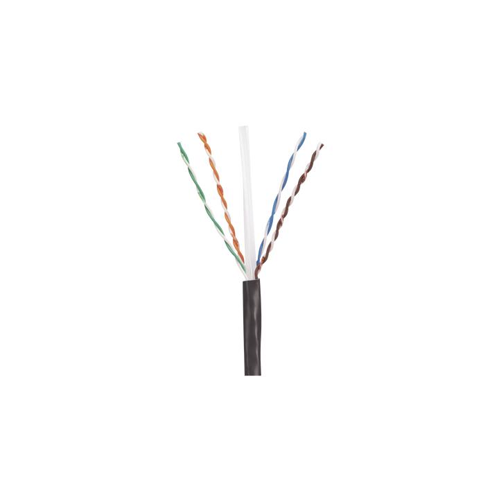 Bobina de Cable UTP de 4 Pares, PanNet, Para Exterior con Gel, Cat6 (23 AWG), Industrial para Climas Extremos, Color