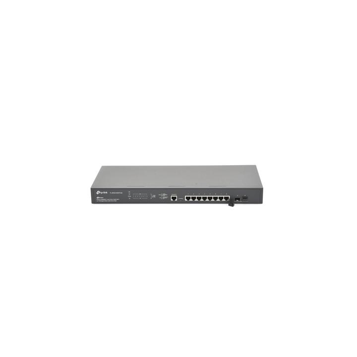Switch L2+ Omada PoE+ / 8 Puertos PoE+ MultiGigabit 2.5G / 2 Puertos SFP+ 10G / 2 Puertos Consola (RJ45 y microUSB) /