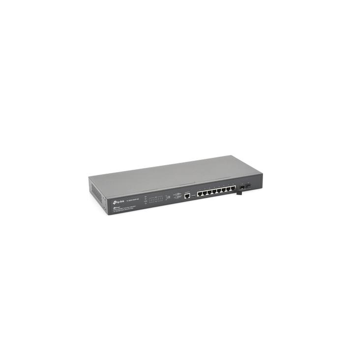 Switch L2+ Omada PoE+ / 8 Puertos PoE+ MultiGigabit 2.5G / 2 Puertos SFP+ 10G / 2 Puertos Consola (RJ45 y microUSB) /