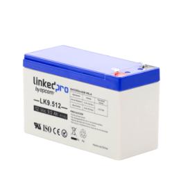 Batería 12 V / 9.5 Ah / UL / Tecnología AGM / Vida útil promedio 5 años / Para uso en equipo electrónico, Alarmas