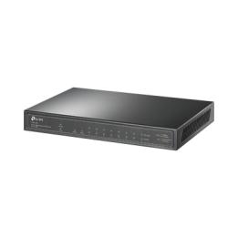 Switch de escritorio PoE+, no Administrable 8 puertos 10/100/1000 Mbps + 1 puertos 10/100/1000 Mbps (Uplink) + 1 puerto