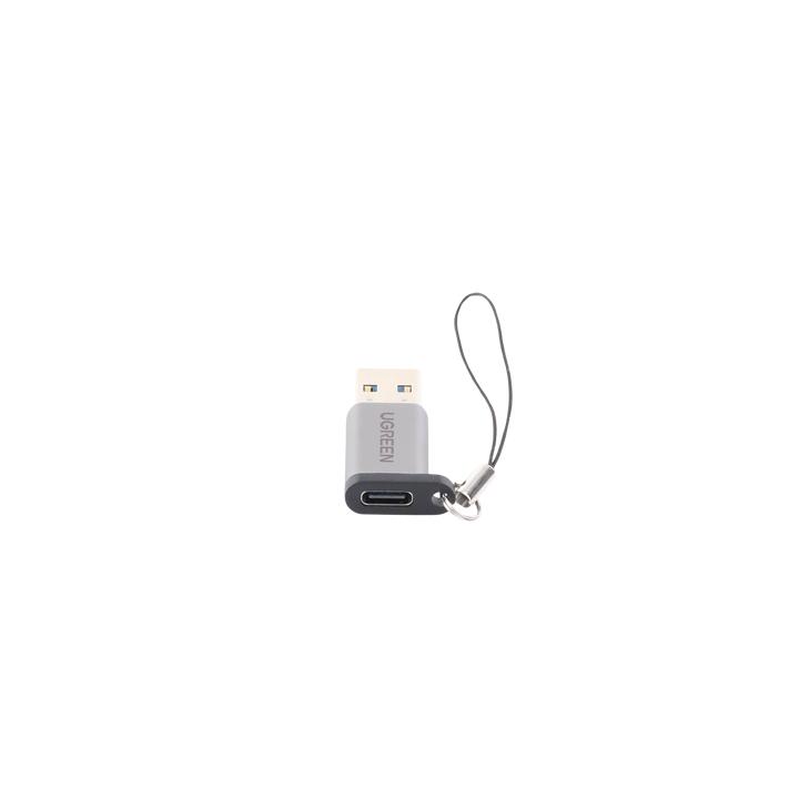 Adaptador USB 3.0 Macho a USB-C 3.1 Tipo C Hembra |Carga y Sincronización de Datos | Admite Corriente de 3A |